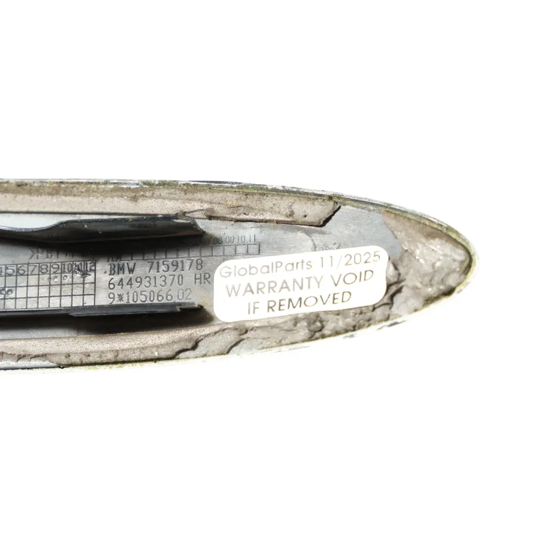 Techo Bisagra Derecha Moldura Superior Cubierta Alpinweiss 3 300 para BMW F33 E93 con número de pieza 7159178 BMW F33 E93 Techo Bisagra Derecha Moldura Superior Cubierta Alpinweiss 3 300 - SKU 7159178-AW - Número de pieza 7159178