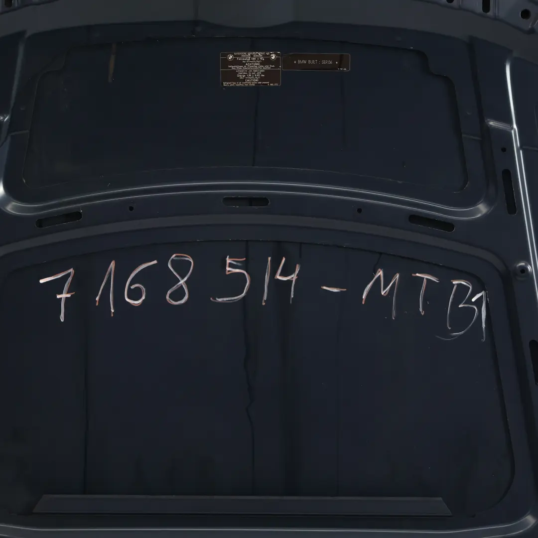 Maska Silnika Przednia Pokrywa Montegoblau Niebieski - A51 do BMW E92 E93 o numerze 7168514 BMW E92 E93 Maska Silnika Przednia Pokrywa Montegoblau Niebieski - A51 - SKU 7168514-MTB1 - Numer Części 7168514