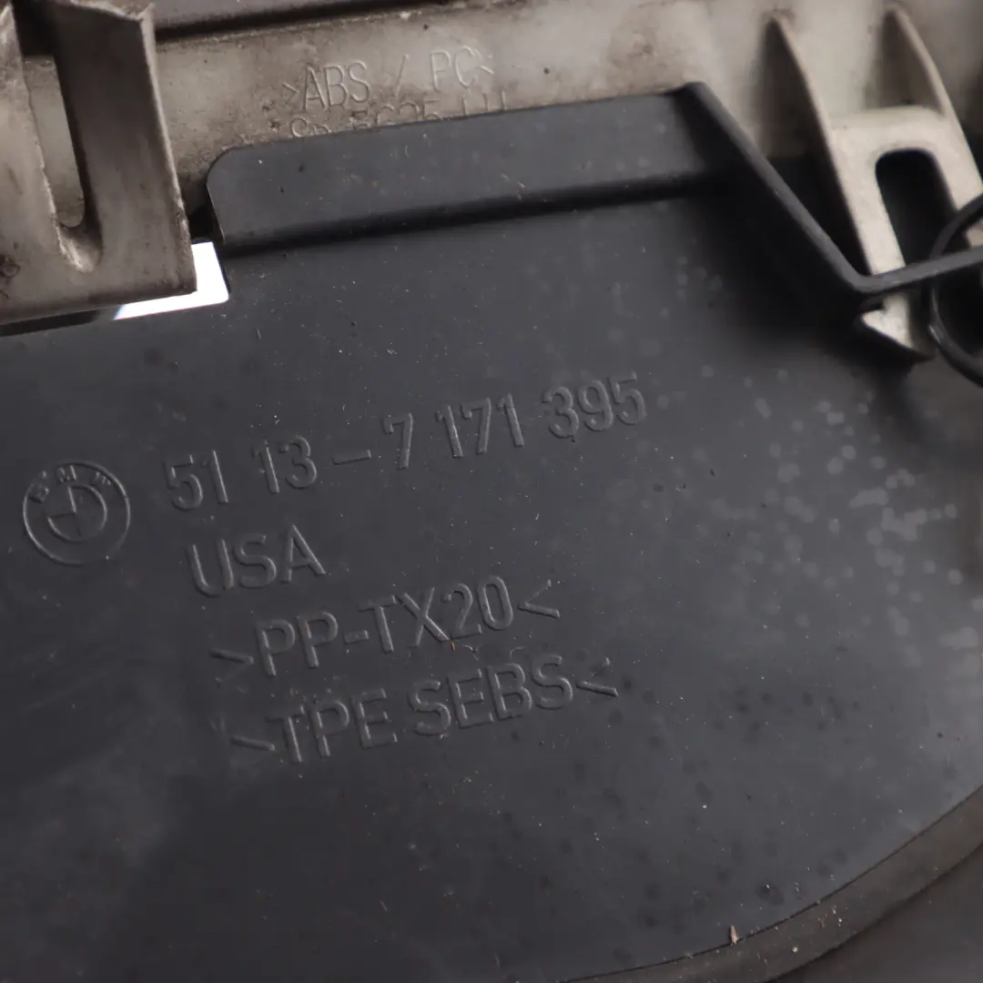 Nerka Atrapa Zderzaka Przedniego Srebrna Lewa do BMW X6 E71 o numerze 7171395 BMW X6 E71 Nerka Atrapa Zderzaka Przedniego Srebrna Lewa - SKU 7171395-2 - Numer Części 7171395