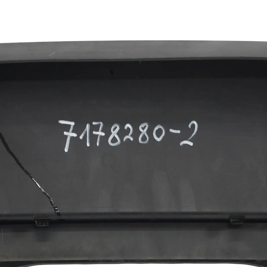 Bumper Trim Panel Cover Covering Primed to BMW X5 E70 Rear with Part number 7178280 BMW X5 E70 Rear Bumper Trim Panel Cover Covering Primed - SKU 7178280-2 - Part number 7178280