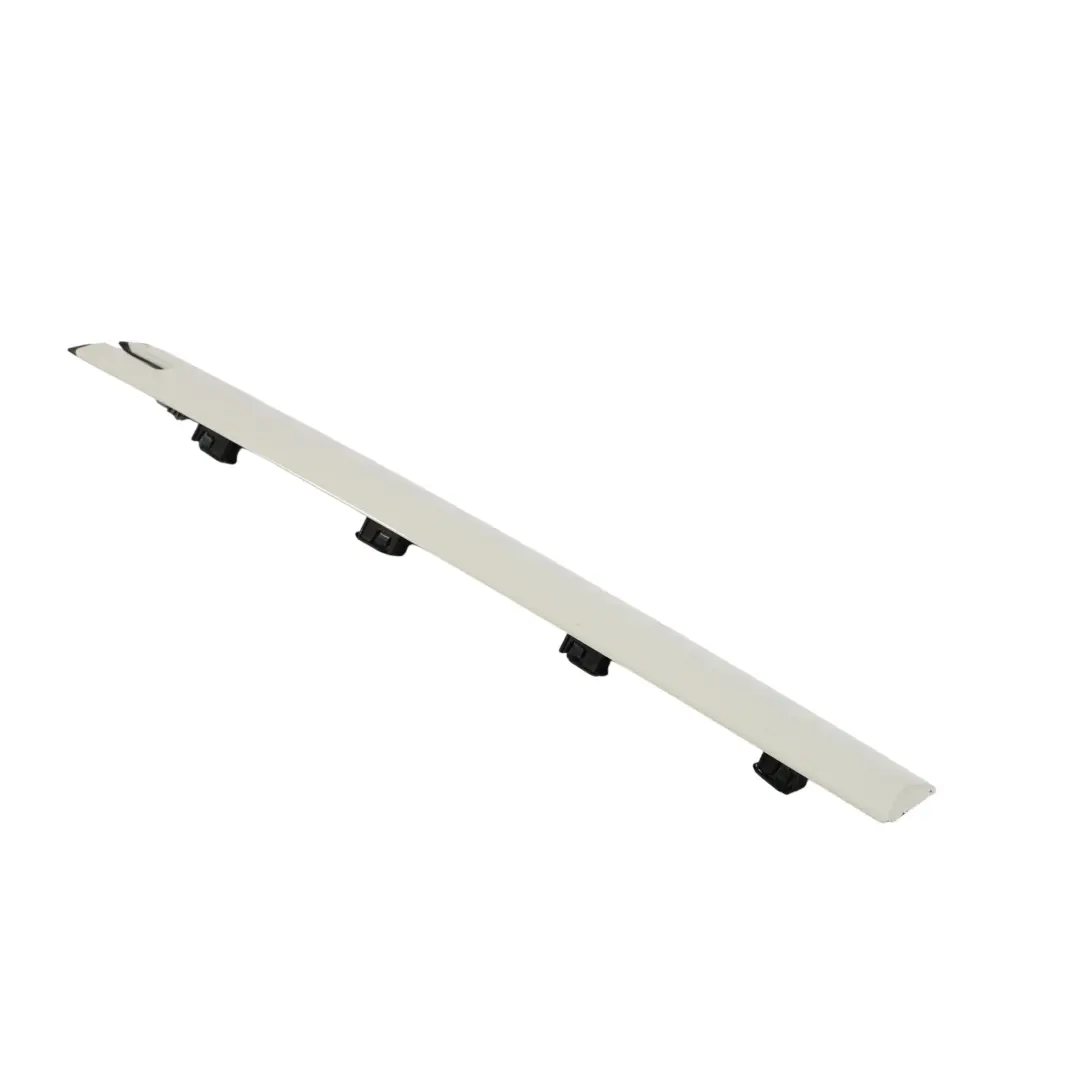 BMW E93 F33 F83 LCI Prawa Górna Listwa Zawiasu Dachu Biała Alpinweiss 3 300 - SKU 7184048-AW1 - Numer Części 7184048