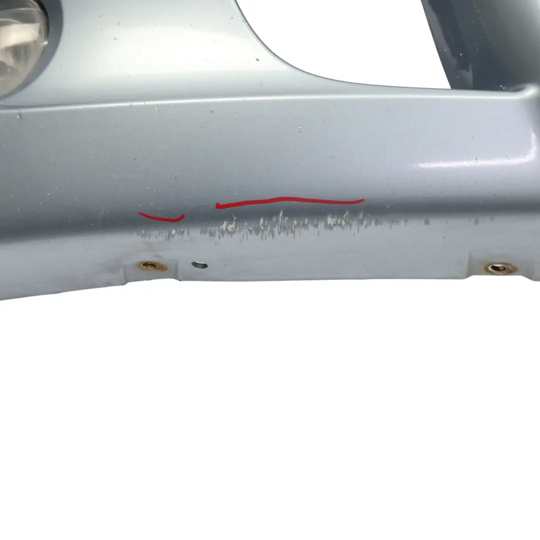 BMW E81 E87 LCI Front Bumper Trim PDC Bluewater Blue Metallic - 896 - SKU 7185125-WB - Part number 7185125