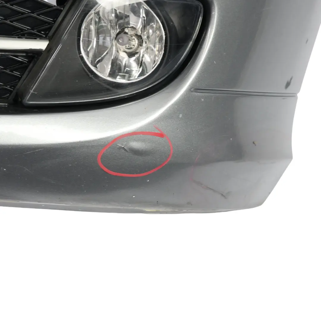 BMW E90 E91 LCI Zderzak Przedni Spacegrau Szary Metalik - A52 - SKU 7204247-SCG - Numer Części 7204247