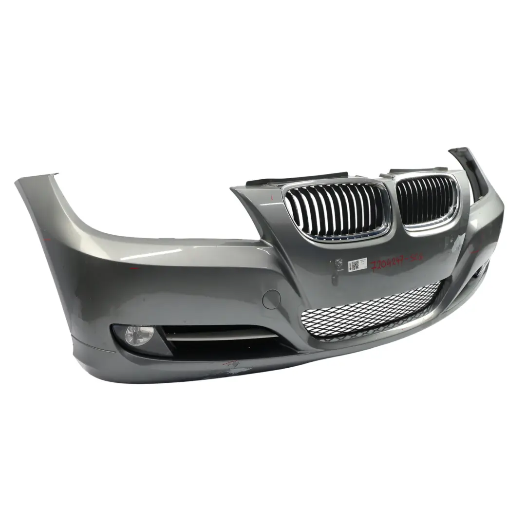 BMW E90 E91 LCI Zderzak Przedni Spacegrau Szary Metalik - A52 - SKU 7204247-SCG - Numer Części 7204247