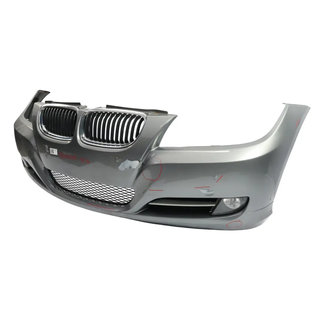 BMW E90 E91 LCI Zderzak Przedni Spacegrau Szary Metalik - A52 - SKU 7204247-SCG - Numer Części 7204247