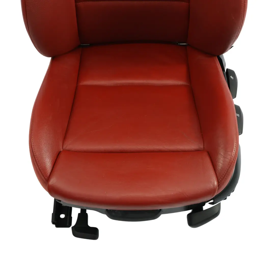 BMW Z4 E89 Roadster Cabriolet Siège Avant Gauche Cuir Sport Rouge - SKU 7213965 - Numéro de pièce 7213965