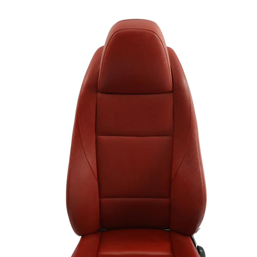 BMW Z4 E89 Roadster Cabrio Fotel Sport Skóra Czerwony Przedni Lewy Przód - SKU 7213965 - Numer Części 7213965