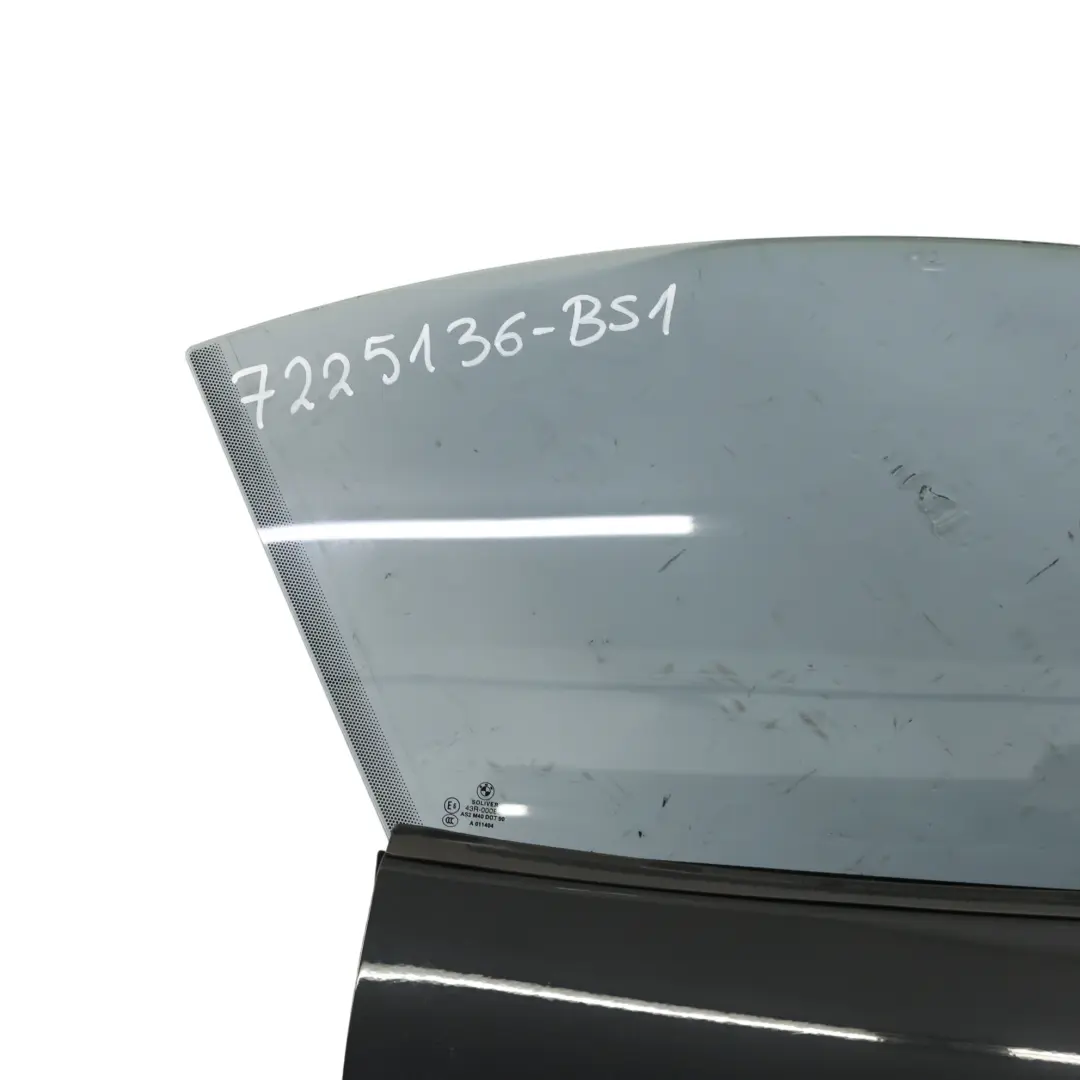 BMW Z4 E89 Door Front Right O/S Black Sapphire Metallic - 475 - SKU 7225136-BS1 - Part number 7225136