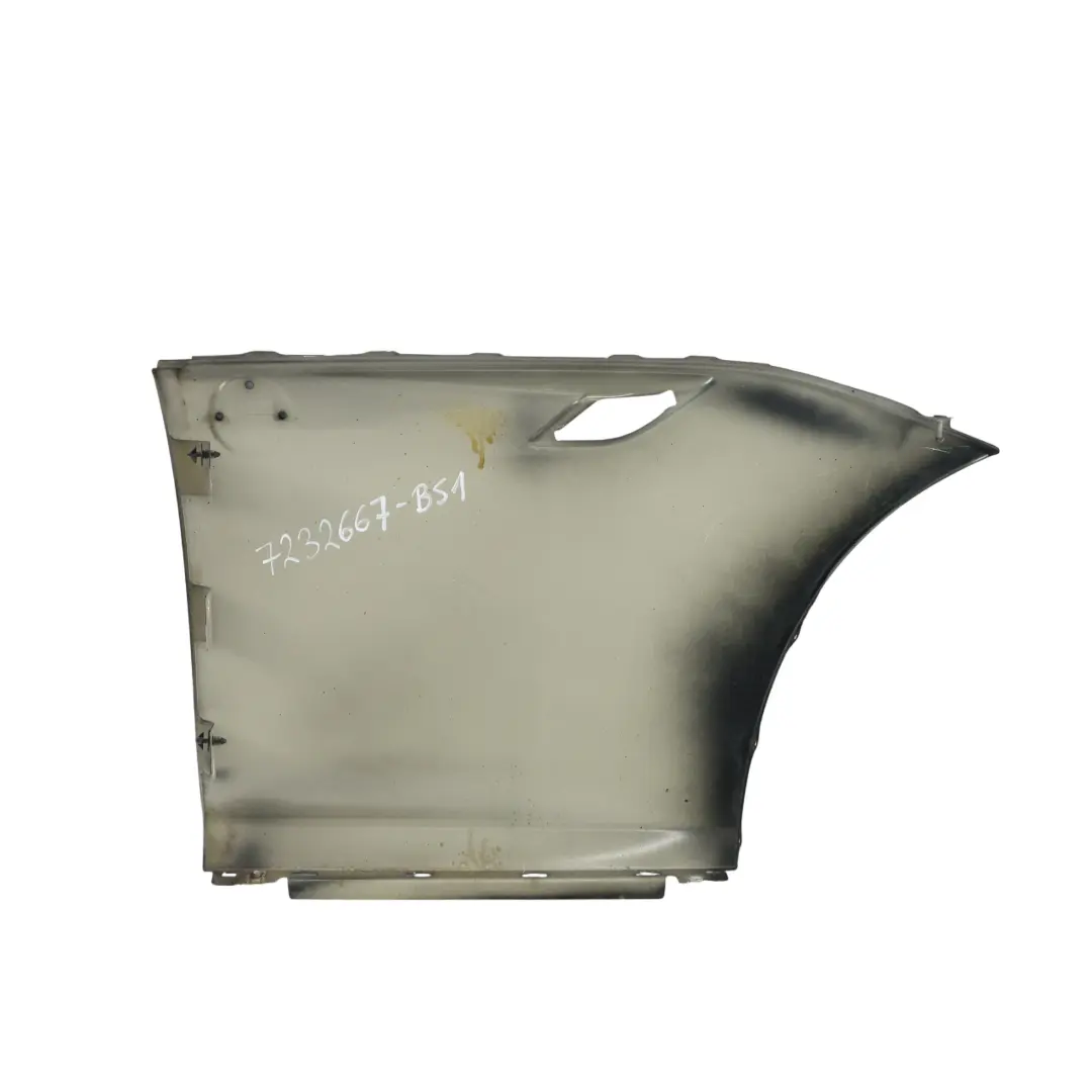 Pannello Laterale Anteriore Sinistro Parafango Black Sapphire - 475 per BMW Z4 E89 con numero di parte 7232667 BMW Z4 E89 Pannello Laterale Anteriore Sinistro Parafango Black Sapphire - 475 - SKU 7232667-BS1 - Numero di parte 7232667