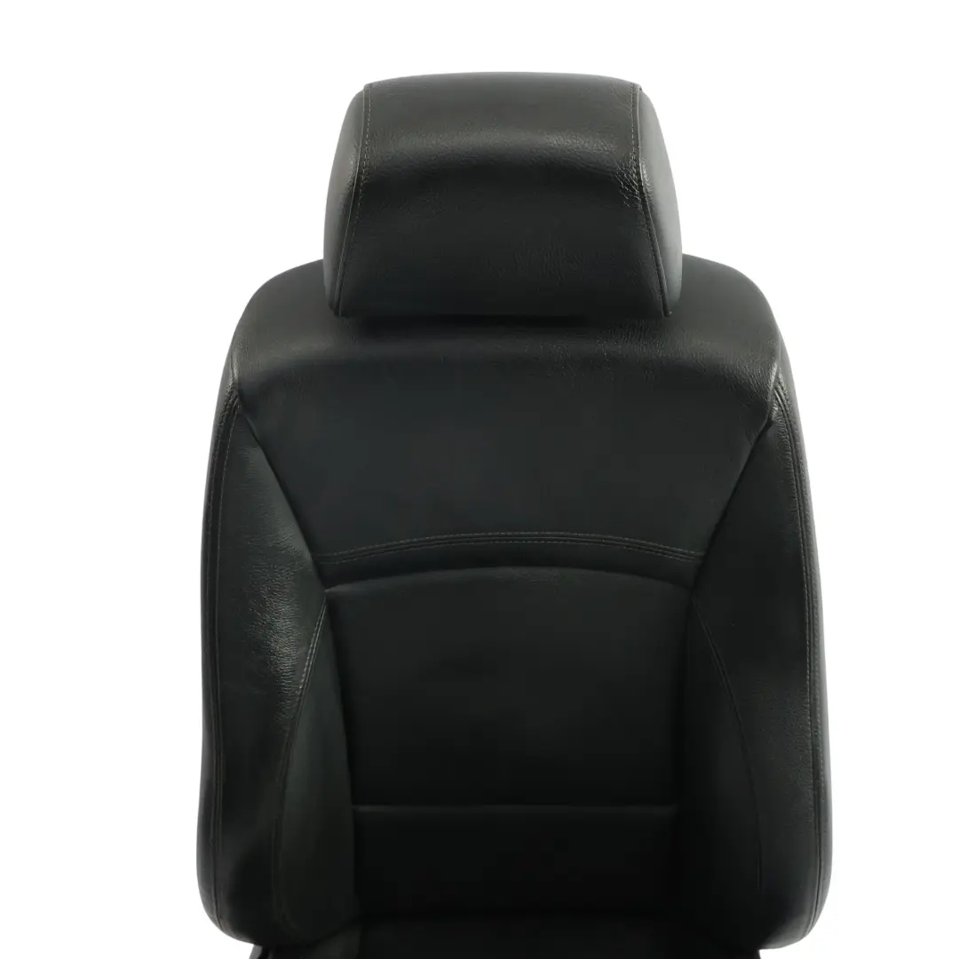 Fotel Sport Prawy Przód Grzany Czarna Skóra Dakota do BMW E90 E91 LCI o numerze 7246858 BMW E90 E91 LCI Fotel Sport Prawy Przód Grzany Czarna Skóra Dakota - SKU 7246858-4 - Numer Części 7246858