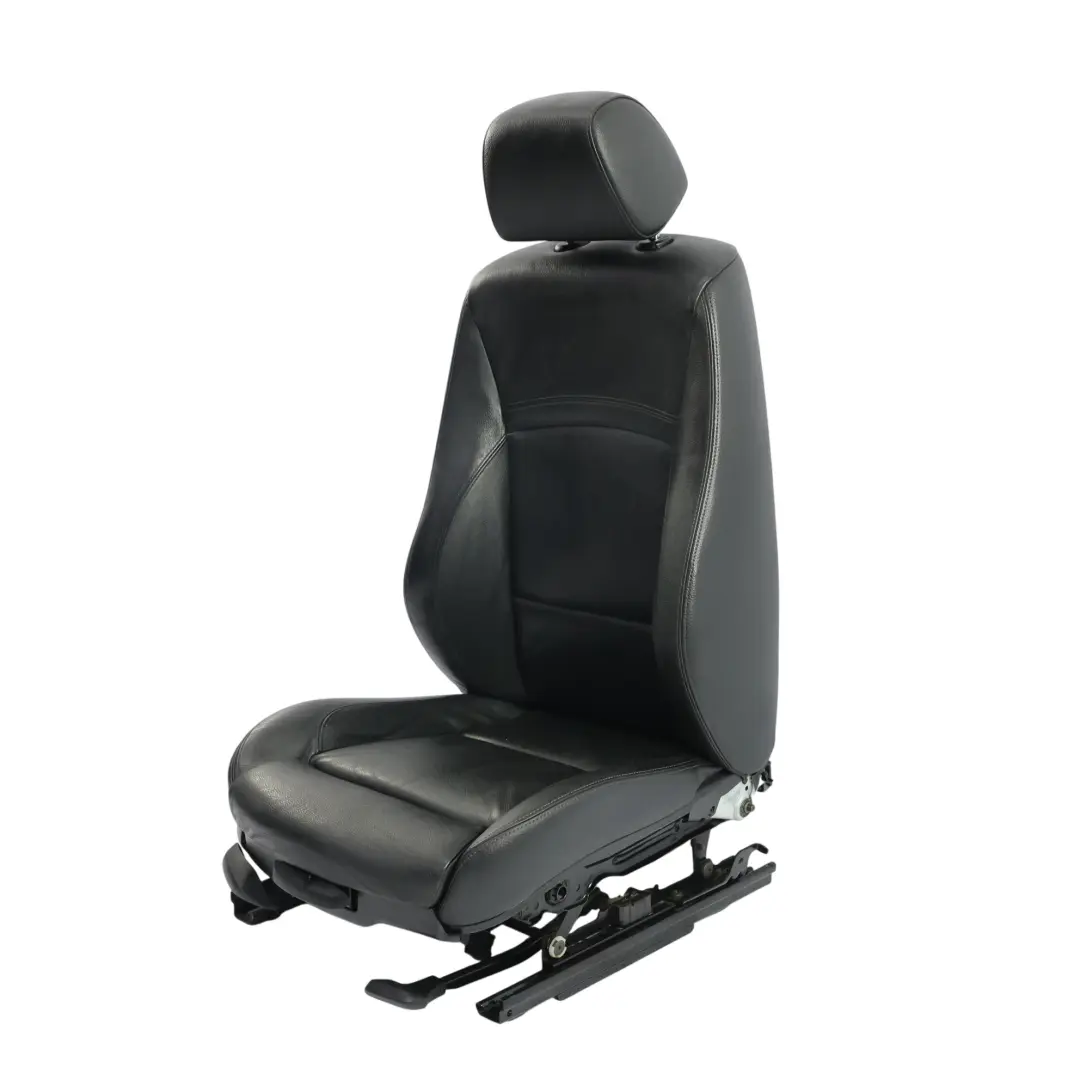 BMW E90 E91 LCI Sport Vordersitz Rechts Innenraum Beheizt Schwarz Leder Dakota - SKU 7246858-4 - Teilenummer 7246858