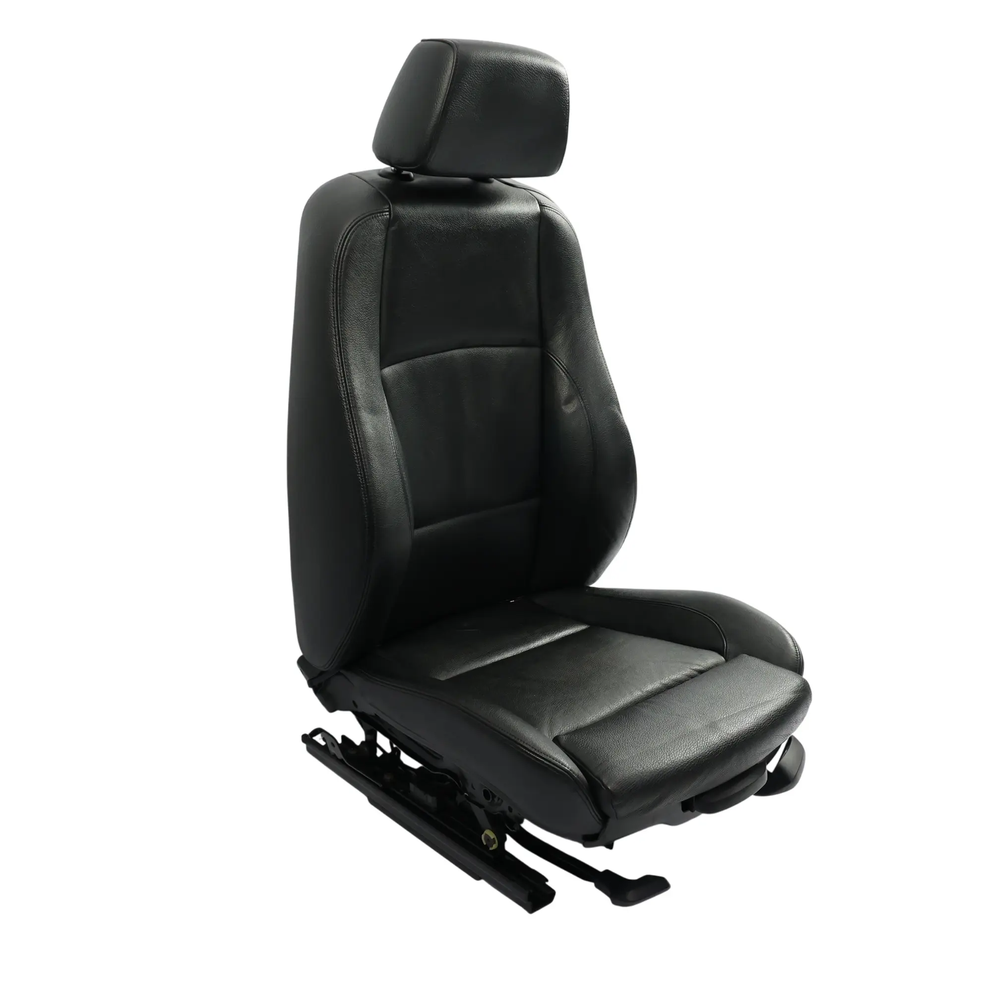 BMW E81 E82 Asiento Delantero M Sport Calefactable Boston Cuero Negro Izquierdo