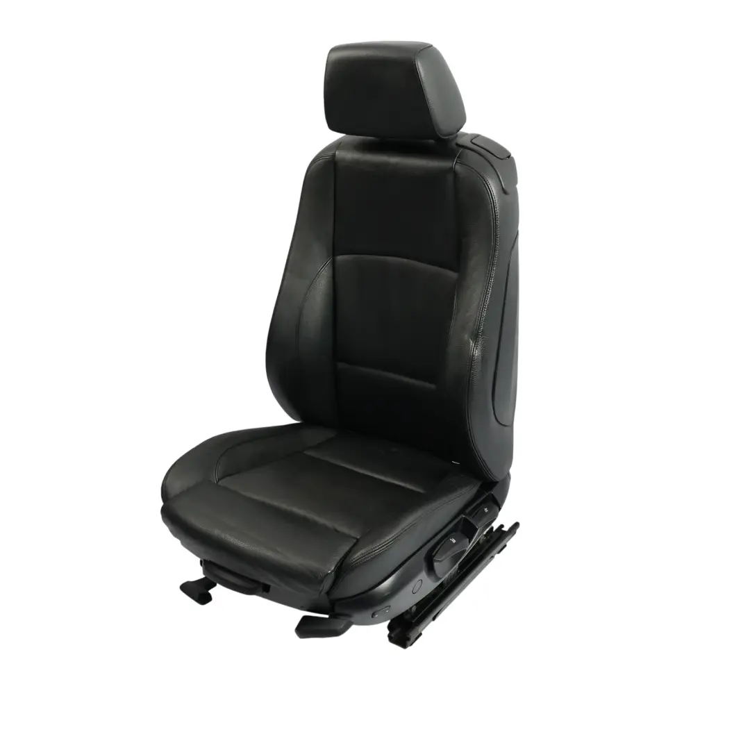 Asiento Delantero M Sport Calefactable Boston Cuero Negro Izquierdo para BMW E81 E82 con número de pieza 7247319 BMW E81 E82 Asiento Delantero M Sport Calefactable Boston Cuero Negro Izquierdo - SKU 7247319-4 - Número de pieza 7247319