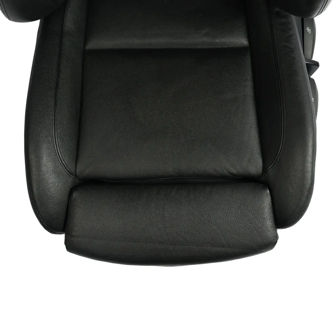 BMW E81 E82 Sedile Anteriore M Sport Riscaldato In Pelle Nera Boston Sinistro - SKU 7247319-4 - Numero di parte 7247319
