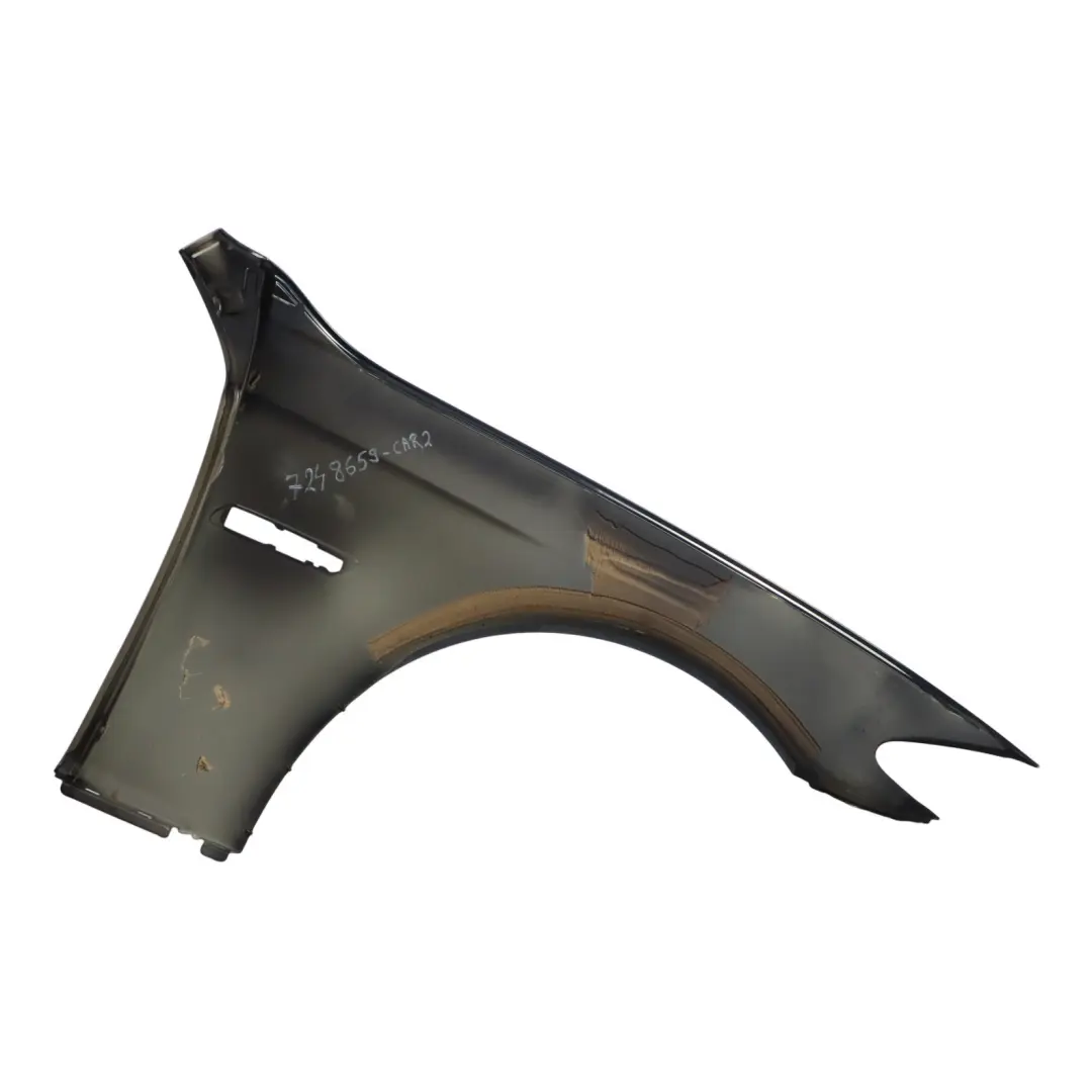 Błotnik Lewy Przedni Boczny Czarny Carbonschwarz Metallic - 416 do BMW F10 F11 o numerze 7248659 BMW F10 F11 Błotnik Lewy Przedni Boczny Czarny Carbonschwarz Metallic - 416 - SKU 7248659-CAR2 - Numer Części 7248659