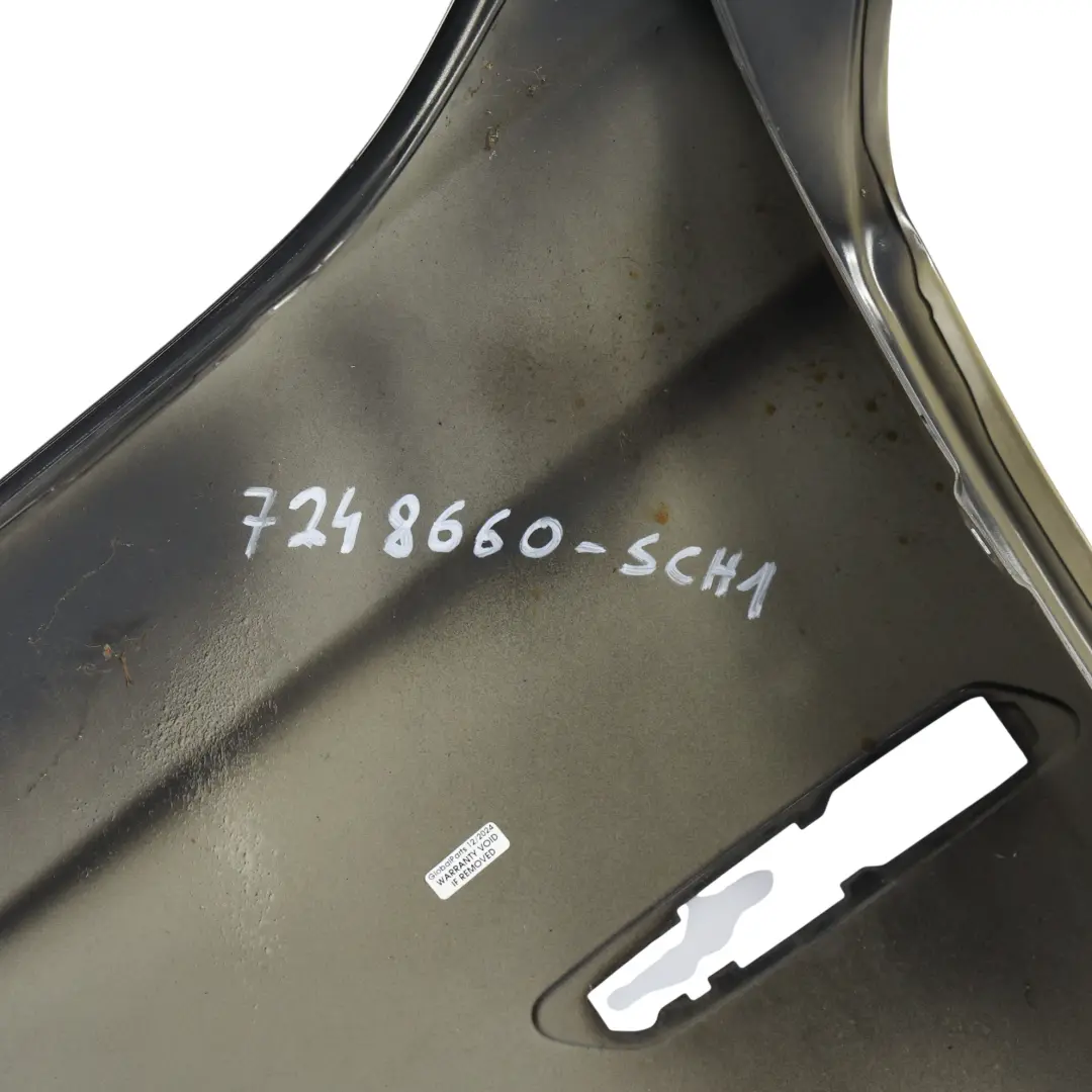 Wing Fender Front Right O/S Side Panel Schwarz 2 Black - 668 to BMW F10 F11 with Part number 7248660-SCH1 BMW F10 F11 Wing Fender Front Right O/S Side Panel Schwarz 2 Black - 668 - SKU 7248660-SCH1 - Part number 7248660-SCH1