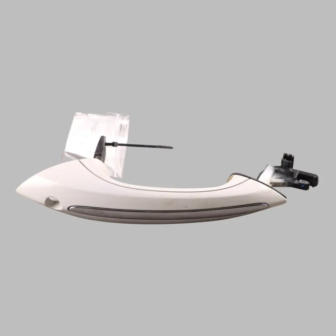 BMW F01 F02 F12 F13 Outer Door Handle Front Right O/S Alpinweiss 3 - 300 - SKU RHD-7249978-AW - Part number 7249978