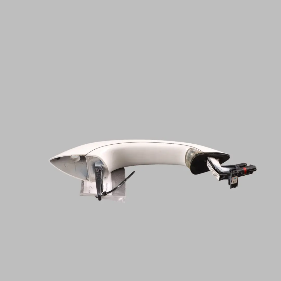 BMW F01 F02 F12 F13 Outer Door Handle Front Right O/S Alpinweiss 3 - 300 - SKU RHD-7249978-AW - Part number 7249978