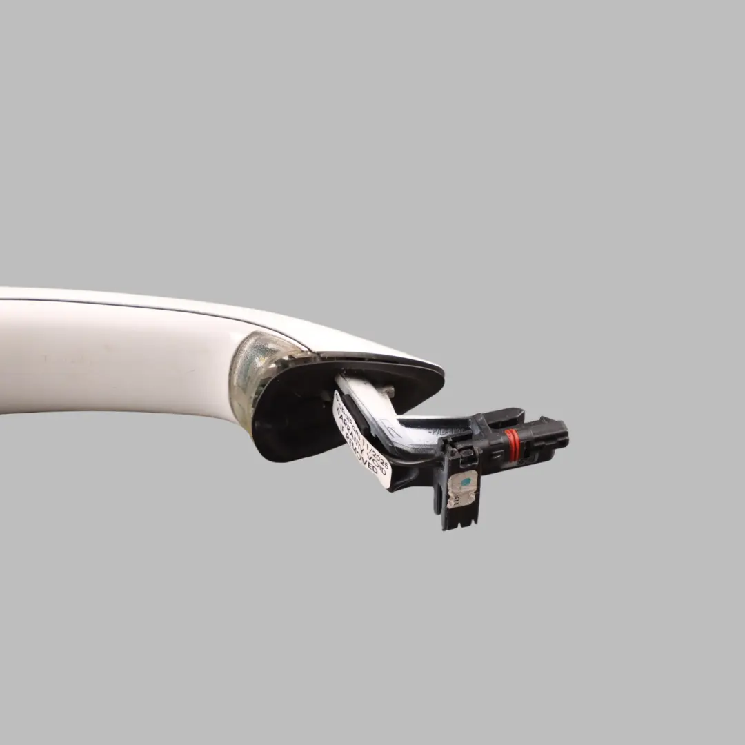 Outer Door Handle Front Right O/S Alpinweiss 3 - 300 to BMW F01 F02 F12 F13 with Part number 7249978 BMW F01 F02 F12 F13 Outer Door Handle Front Right O/S Alpinweiss 3 - 300 - SKU RHD-7249978-AW - Part number 7249978