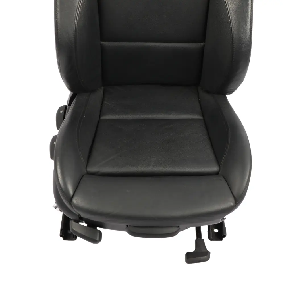 BMW E87 Sedile Anteriore Sport Riscaldato Pelle Nero Destro - SKU 7251068-1 - Numero di parte 7251068