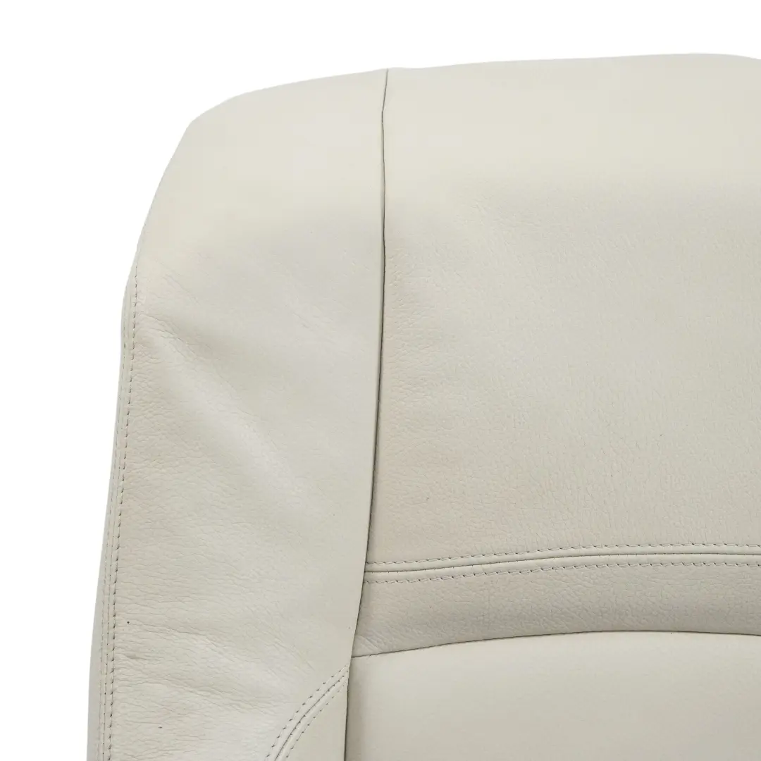 Sitzbezug Vorne Links Beheizt Creme Beige Leder Rückenlehne für BMW E93 mit Teilenummer 7253639 BMW E93 Sitzbezug Vorne Links Beheizt Creme Beige Leder Rückenlehne - SKU 7253639 - Teilenummer 7253639