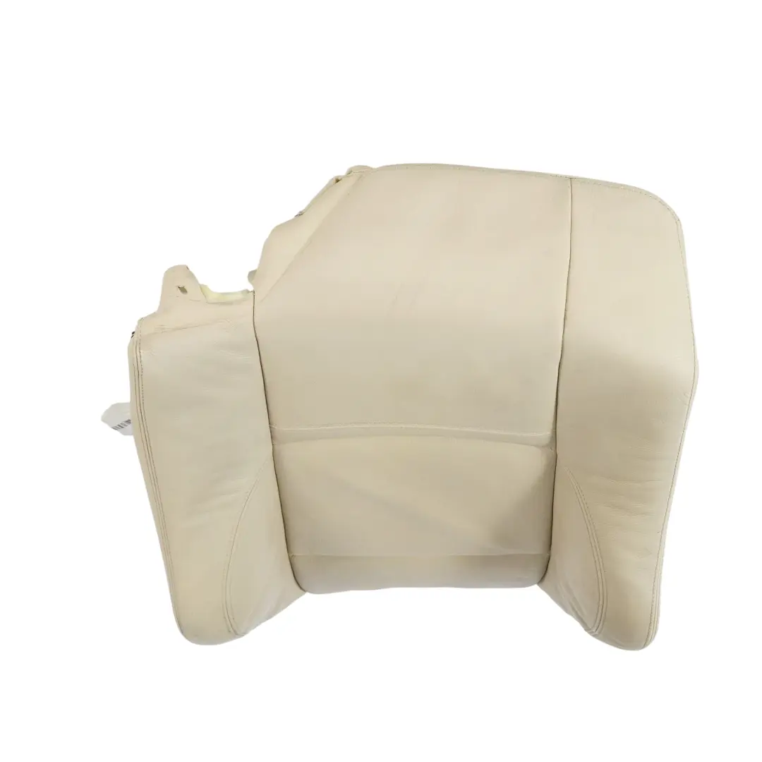 Backrest Front Right O/S Leather Cream Beige to BMW E93 Convertible Sport Seat with Part number 7253640 BMW E93 Convertible Sport Seat Backrest Front Right O/S Leather Cream Beige - SKU 7253640 - Part number 7253640