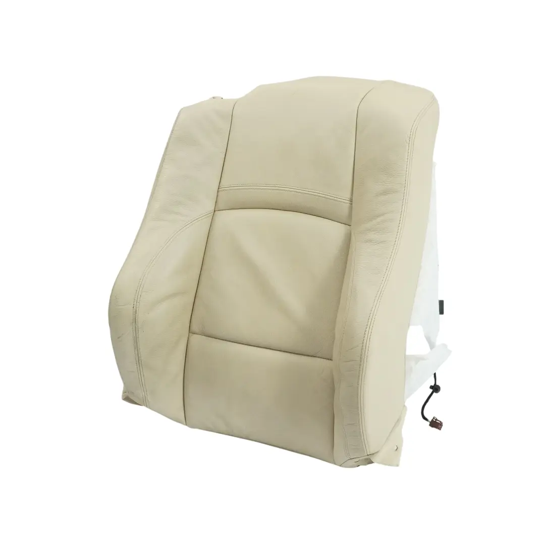 BMW E93 Cabrio Sport Sitzlehne Vorne Rechts Leder Creme Beige - SKU 7253640 - Teilenummer 7253640