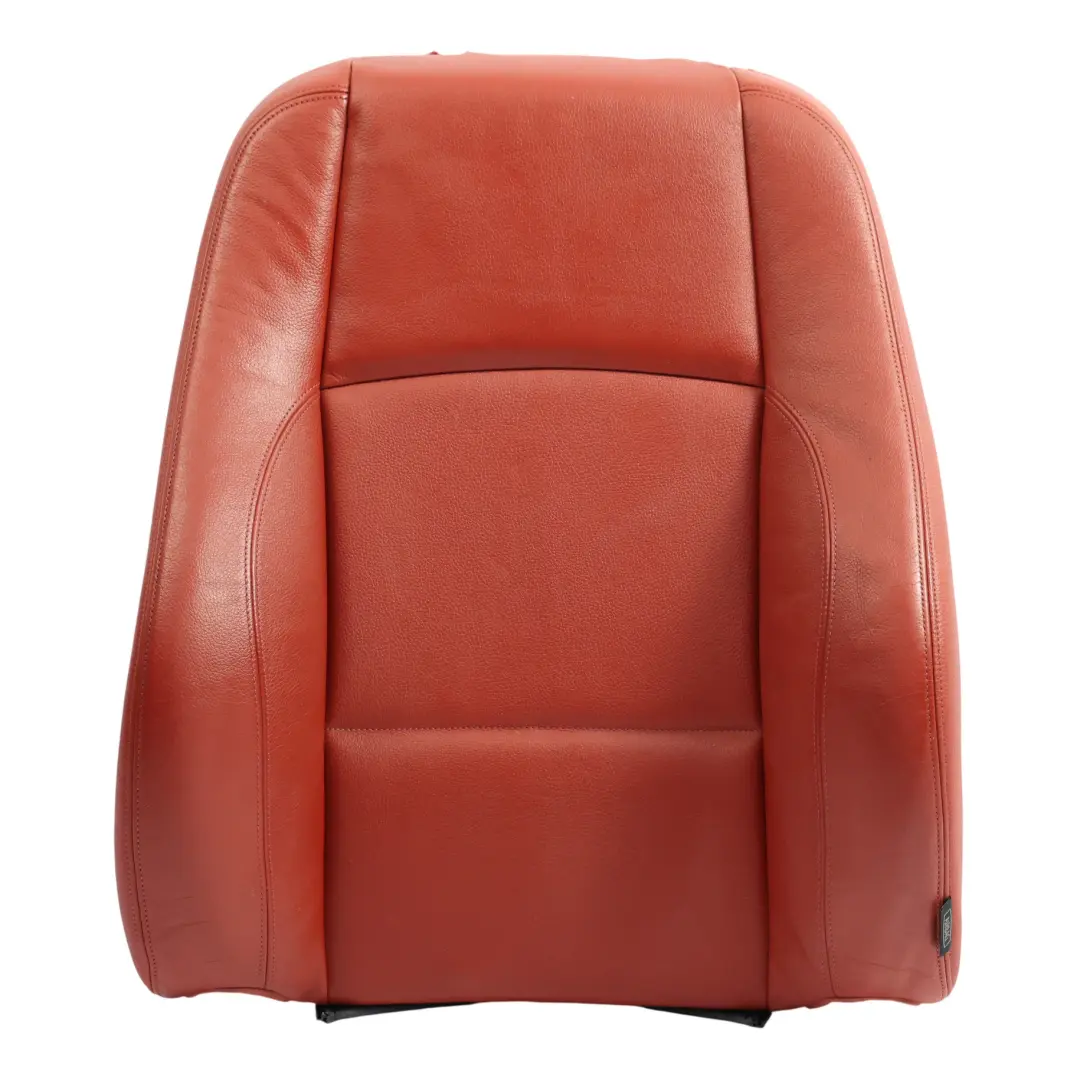 Respaldo Asiento Delantero M Sport Izquierdo Cuero Rojo para BMW E88 Convertible con número de pieza 7257495 BMW E88 Convertible Respaldo Asiento Delantero M Sport Izquierdo Cuero Rojo - SKU 7257495-4 - Número de pieza 7257495