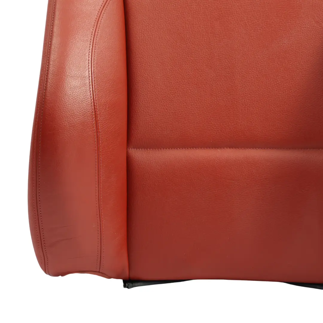 BMW E88 Convertible Respaldo Asiento Delantero M Sport Izquierdo Cuero Rojo - SKU 7257495-4 - Número de pieza 7257495