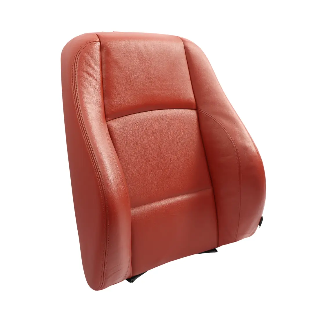 BMW E88 Convertible Respaldo Asiento Delantero M Sport Izquierdo Cuero Rojo - SKU 7257495-4 - Número de pieza 7257495