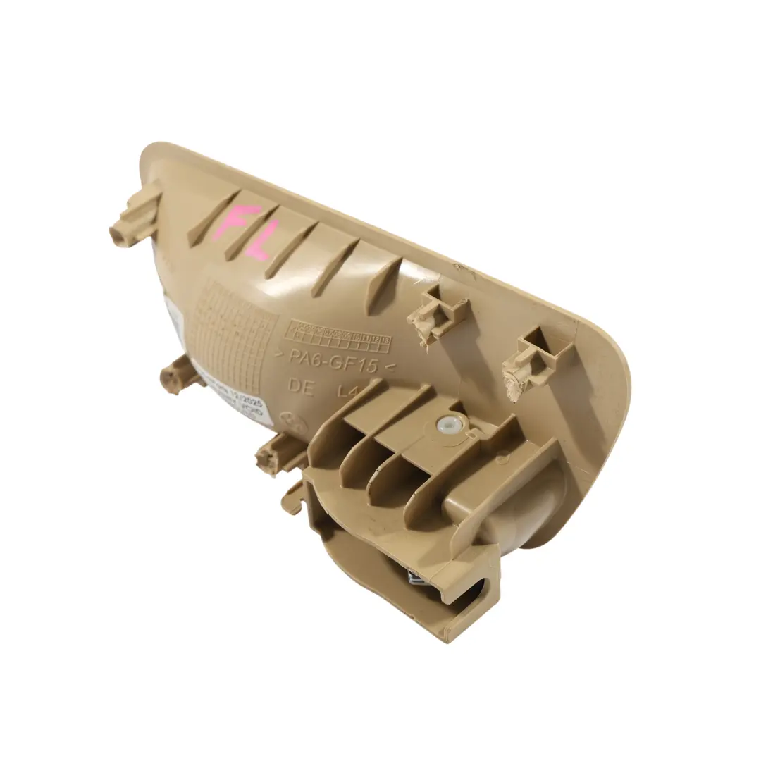 Poignée De Porte Avant Gauche Veneto Beige pour BMW F30 F32 à propos du numéro de pièce 7260089 BMW F30 F32 Poignée De Porte Avant Gauche Veneto Beige - SKU 7260089-1 - Numéro de pièce 7260089