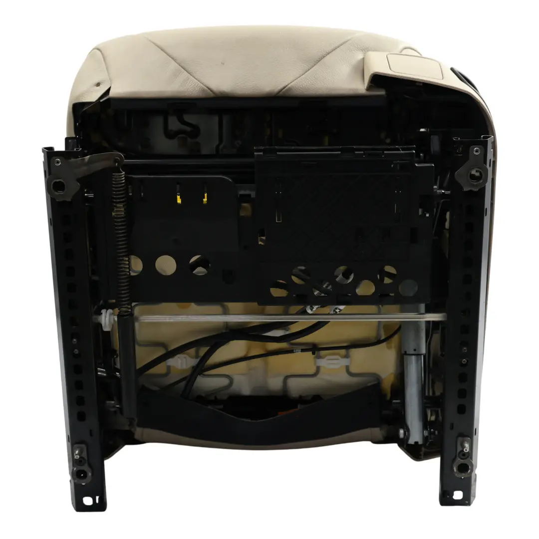 BMW F10 F11 Front Seat Heated Leather Dakota Oyster Interior Left N/S - SKU 7260500-7 - Part number 7260500