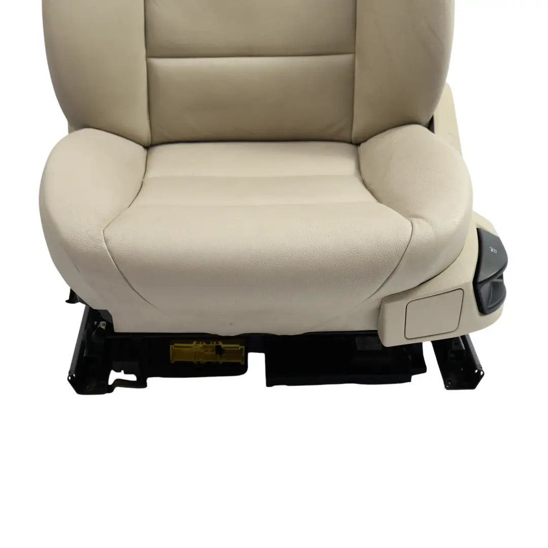 Siège Avant BMW F10 F11 Gauche Chauffant Cuir Dakota Oyster Intérieur Lumbar pour à propos du numéro de pièce 7260500 Siège Avant BMW F10 F11 Gauche Chauffant Cuir Dakota Oyster Intérieur Lumbar - SKU 7260500-7 - Numéro de pièce 7260500