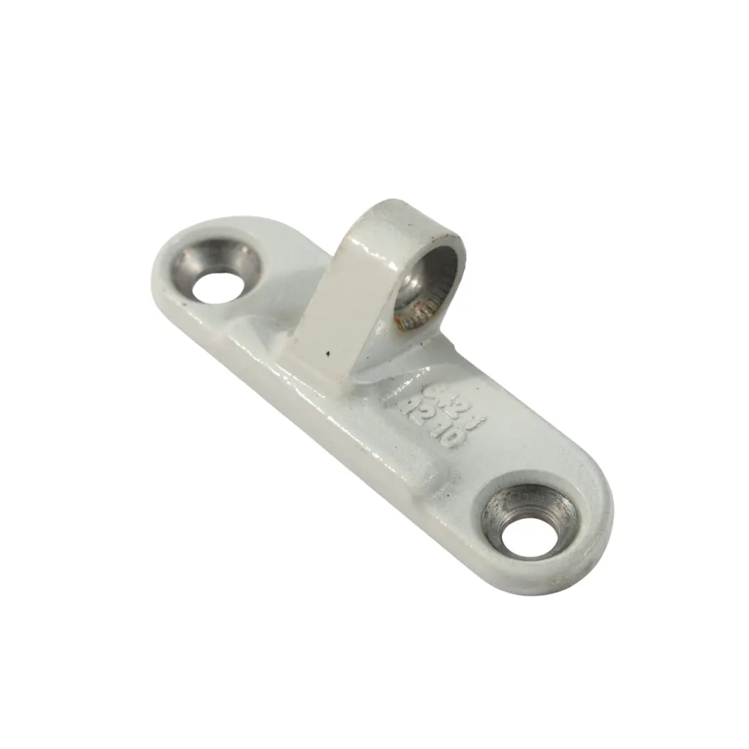 Front Left Door Lower Hinge Plate Mount N/S Alpinweiss 3 - 300 to BMW F06 F12 F13 with Part number 7263539 BMW F06 F12 F13 Front Left Door Lower Hinge Plate Mount N/S Alpinweiss 3 - 300 - SKU 7263539-AW1 - Part number 7263539