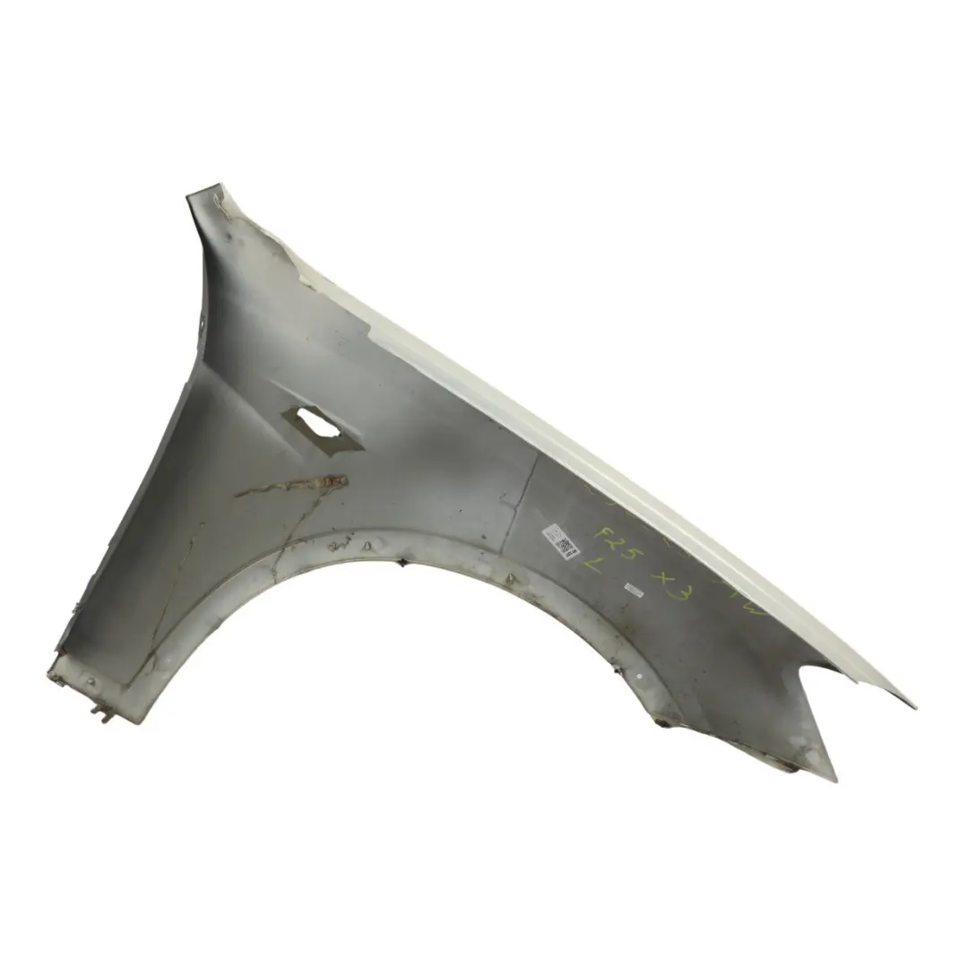 Side Panel Wing Fender Front Left N/S Alpinweiss 3 - 300 to BMW X3 F25 with Part number 7267323 BMW X3 F25 Side Panel Wing Fender Front Left N/S Alpinweiss 3 - 300 - SKU 7267323-AW1 - Part number 7267323