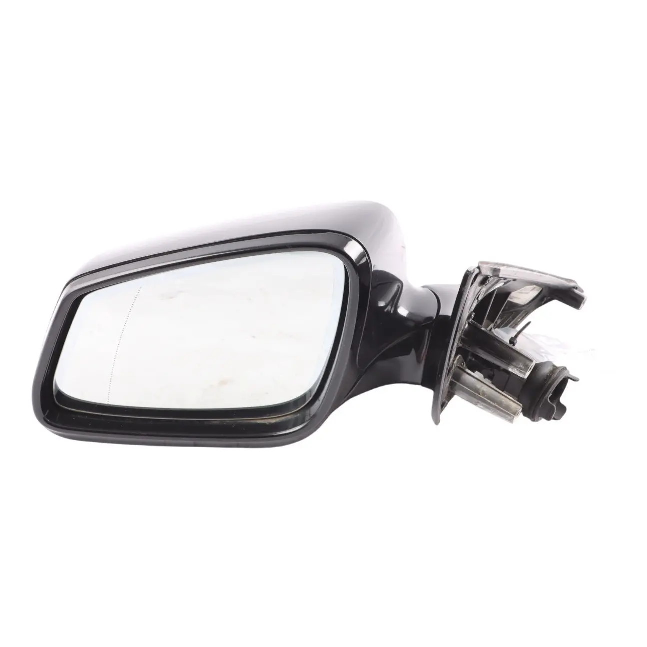 BMW F01 Door Wing Mirror Heated Electric Auto Dip Left N/S Black Sapphire - 475