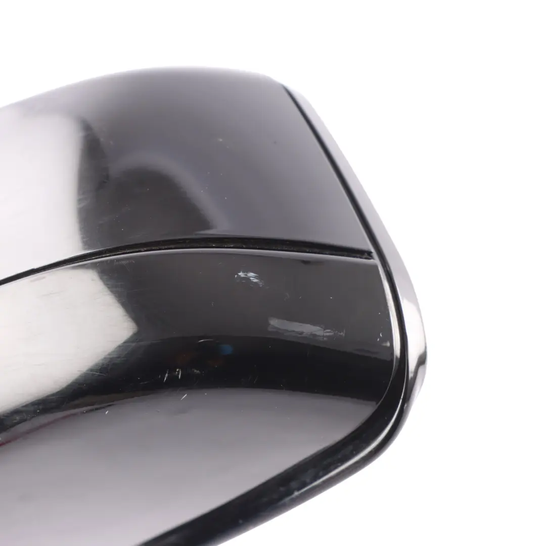 Door Wing Mirror Heated Electric Auto Dip Left N/S Black Sapphire - 475 to BMW F01 with Part number 7282163 BMW F01 Door Wing Mirror Heated Electric Auto Dip Left N/S Black Sapphire - 475 - SKU RHD-7282163-BS - Part number 7282163