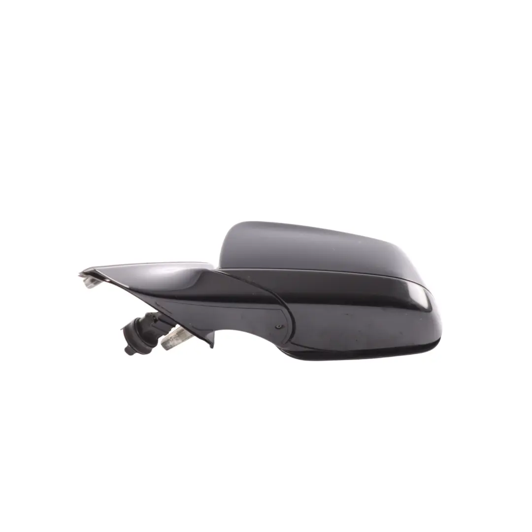 BMW F01 Door Wing Mirror Heated Electric Auto Dip Left N/S Black Sapphire - 475 - SKU RHD-7282163-BS - Part number 7282163
