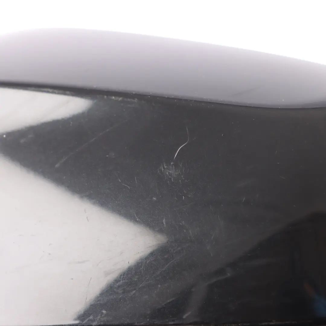 BMW F01 Door Wing Mirror Heated Electric Auto Dip Left N/S Black Sapphire - 475 - SKU RHD-7282163-BS - Part number 7282163