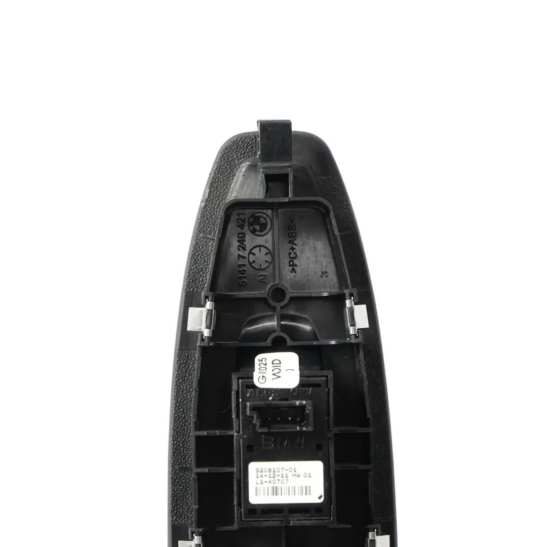 Elevalunas Interruptor Panel De Control Botón Negro para BMW F20 F20N LCI F30 con número de pieza 7283835 BMW F20 F20N LCI F30 Elevalunas Interruptor Panel De Control Botón Negro - SKU 7283835-2 - Número de pieza 7283835