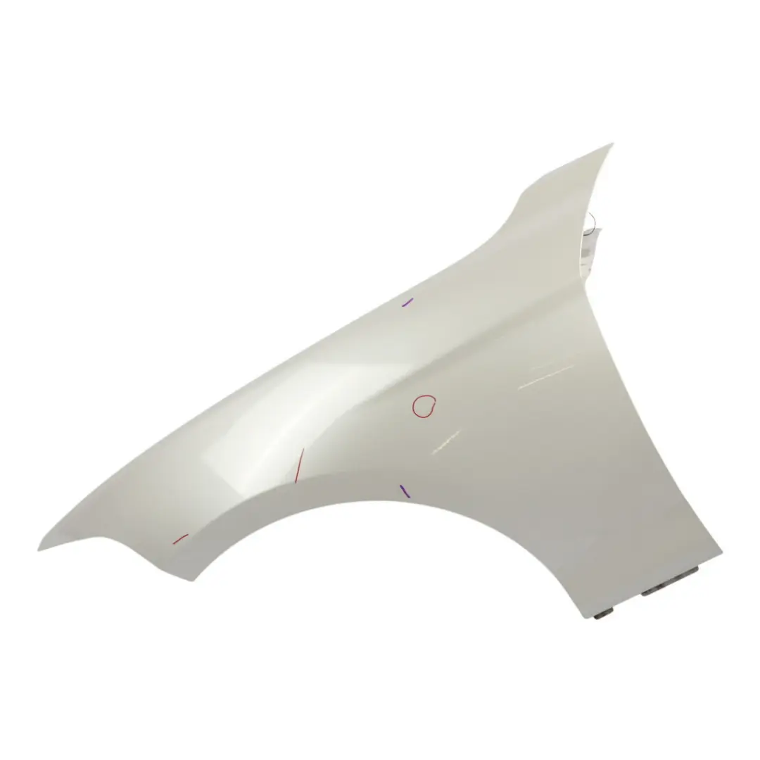 Side Panel Wing Fender Front Left N/S Mineralweiss Mineral White A96 to BMW F20 F21 with Part number 7284645 BMW F20 F21 Side Panel Wing Fender Front Left N/S Mineralweiss Mineral White A96 - SKU 7284645-MW2 - Part number 7284645