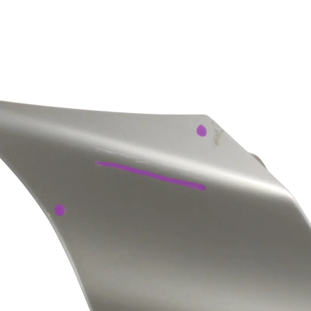 BMW F20 F22 Side Panel Wing Fender Front Right O/S Glacier Silber Metallic - A83 - SKU 7284646-GSB1 - Part number 7284646