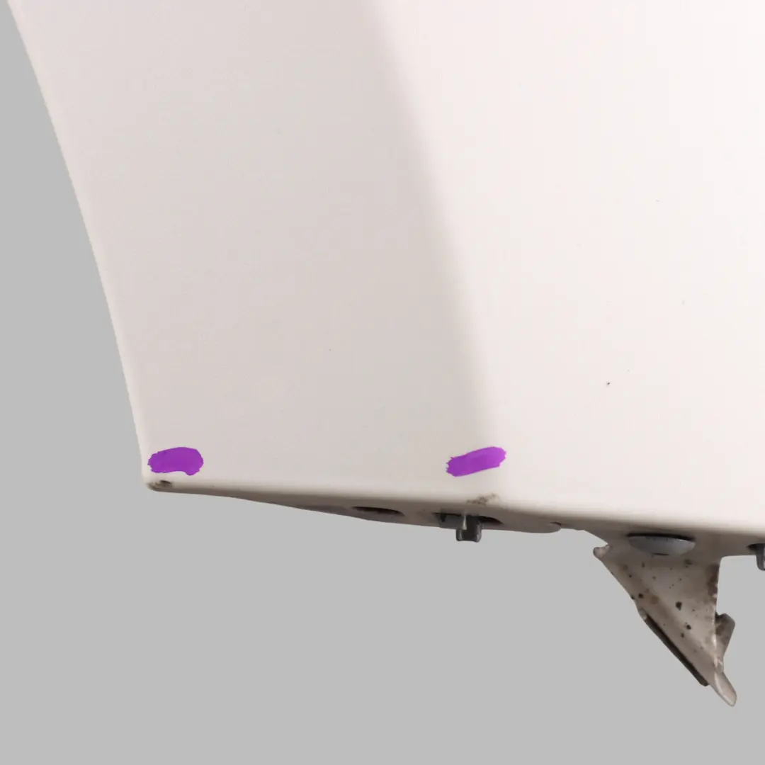 Side Panel Wing Fender Front Right O/S Mineralweiss White - A96 to BMW F20 F21 with Part number 7284646 BMW F20 F21 Side Panel Wing Fender Front Right O/S Mineralweiss White - A96 - SKU 7284646-MW - Part number 7284646