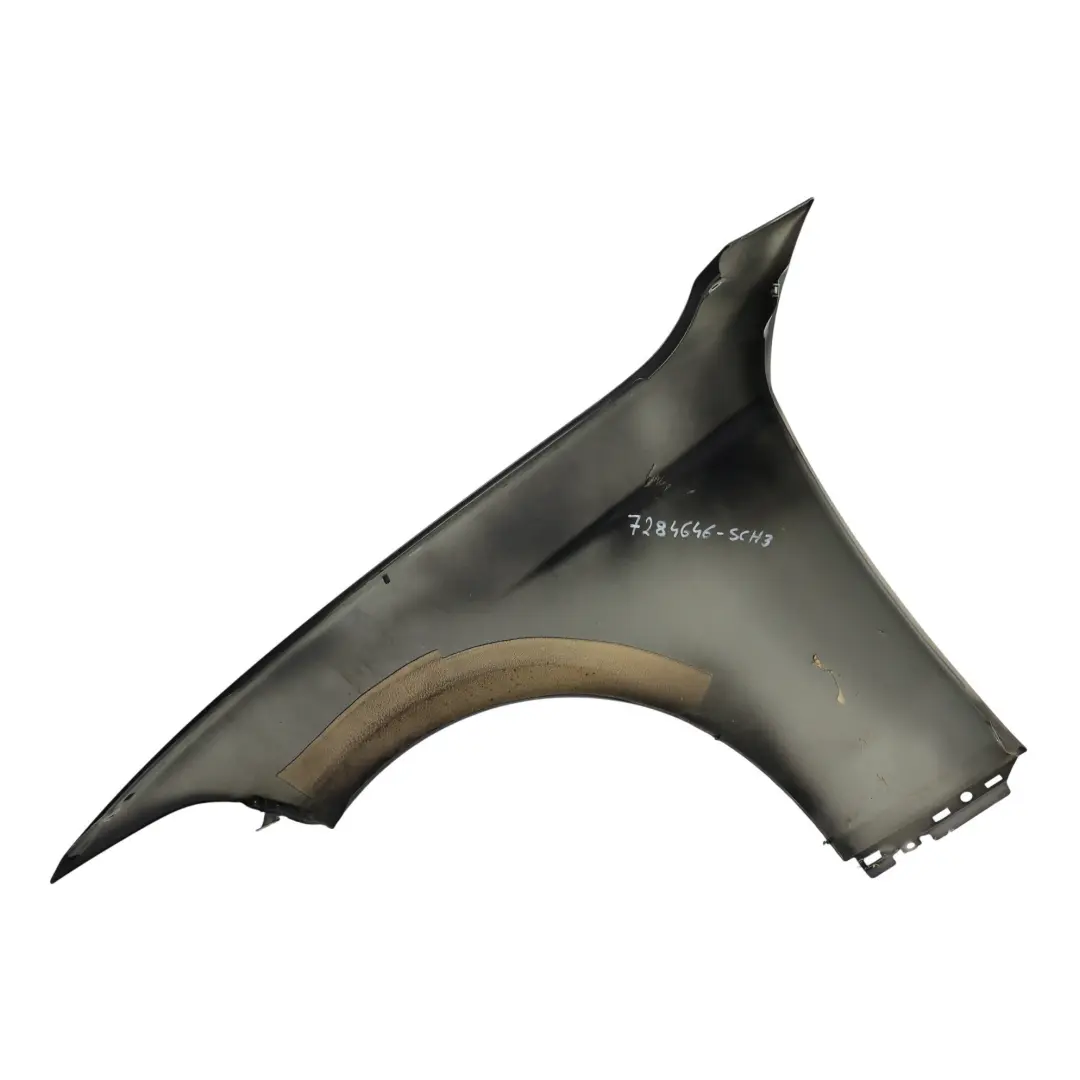 BMW F20 F22 Side Panel Wing Fender Front Right O/S Schwarz Black - 668 - SKU 7284646-SCH3 - Part number 7284646-SCH3