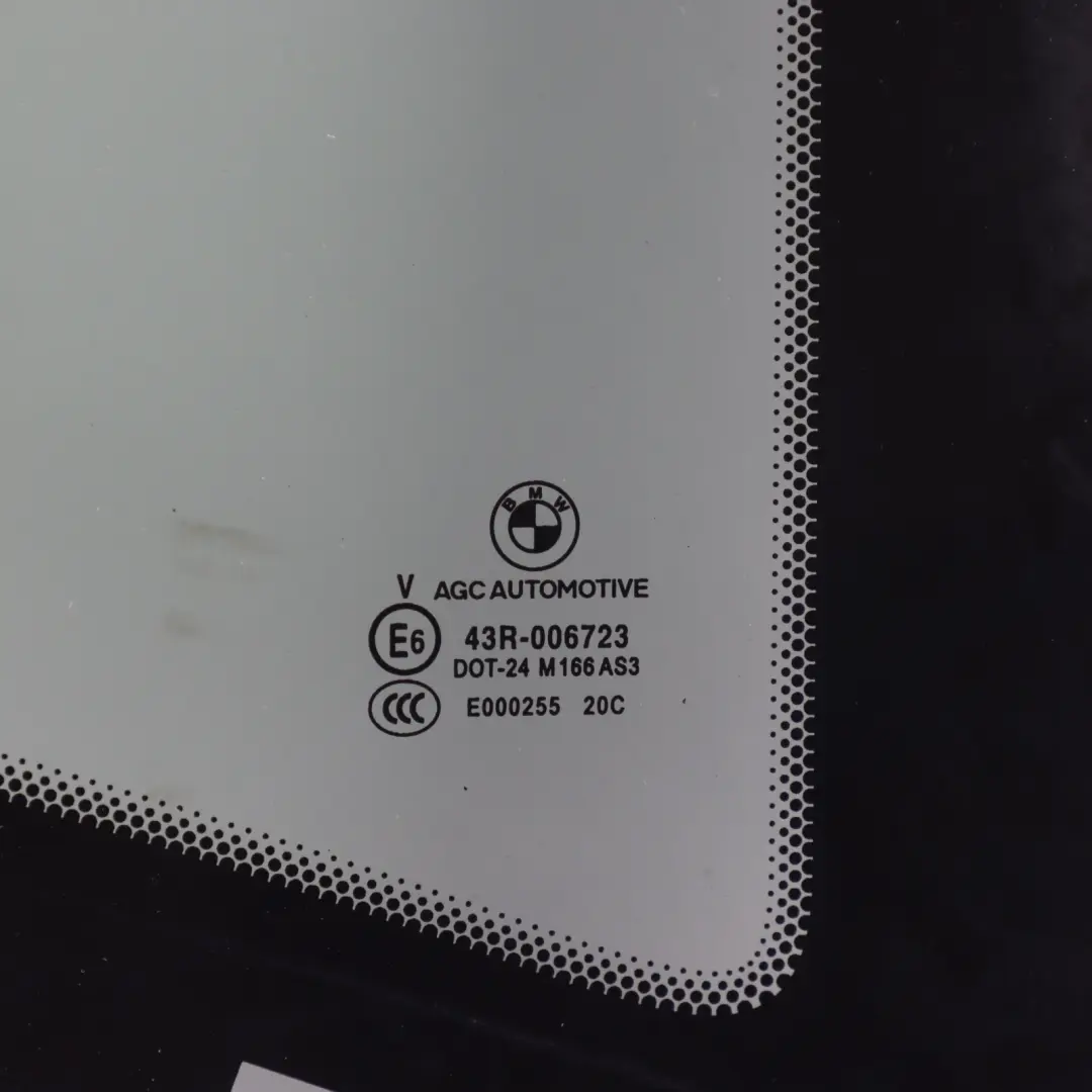  Vitre BMW i3 I01 Panneau latéral arrière droit SSG teinté foncé - SKU 7288192 - Numéro de pièce 7288192