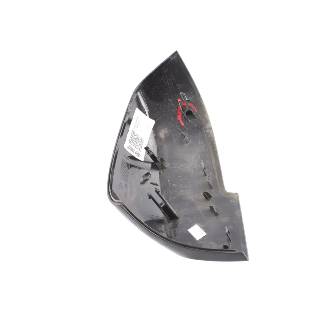  Wing Mirror Cover BMW F20 F30 Cover Cap Casing Right O/S Schwarz 2 Black 668 - SKU 7292746-SCH1 - Part number 7292746