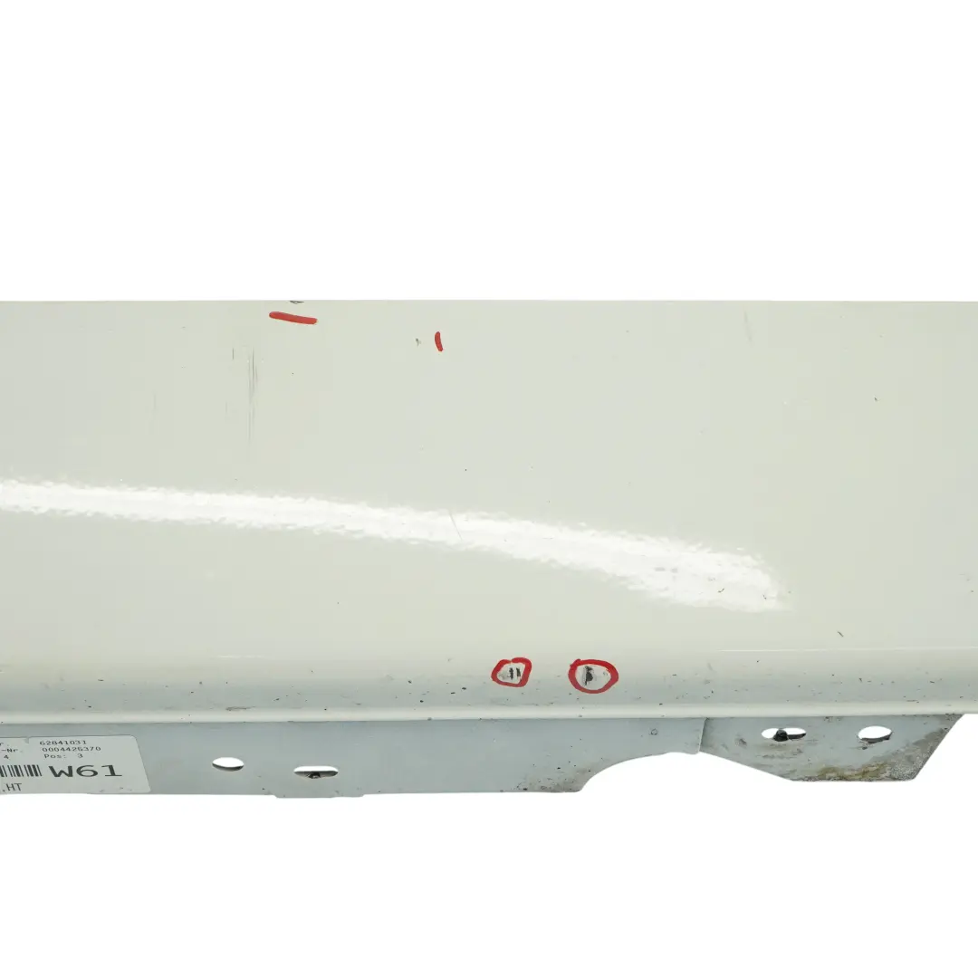 BMW F20 Listón de umbral Faldón Lateral Derecho Alpinweiss Alpine White - 300 - SKU 7293554-AW - Número de pieza 7293554