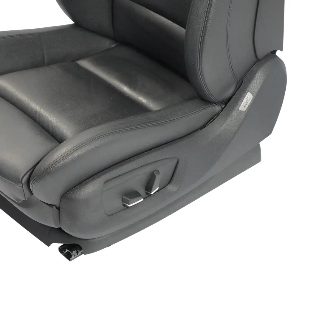 Front Seat BMW F10 F11 LCI Sport Left N/S Heated Interior Leather Dakota Black to with Part number 7303371 Front Seat BMW F10 F11 LCI Sport Left N/S Heated Interior Leather Dakota Black - SKU 7303371-1 - Part number 7303371