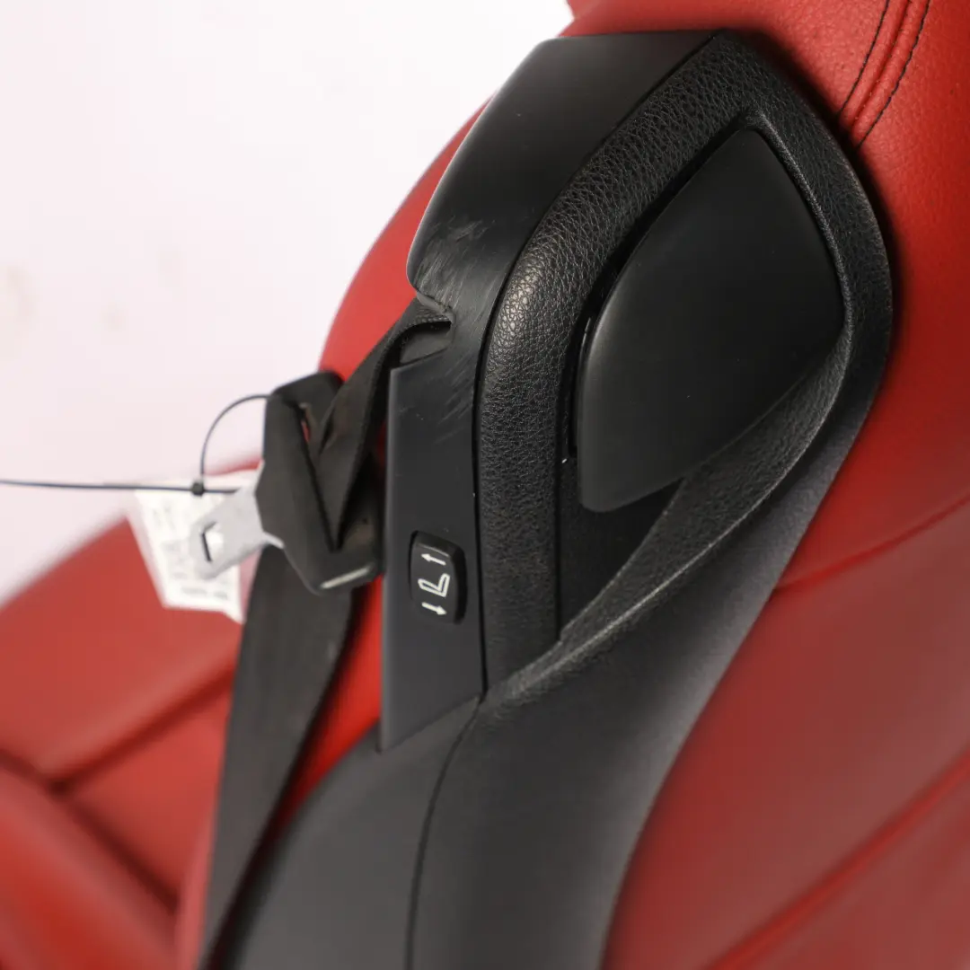 BMW F33 Sport Red Korallrot Leather Interior Front Left N/S Seat Heated Memory - SKU 7327669 - Part number 7327669