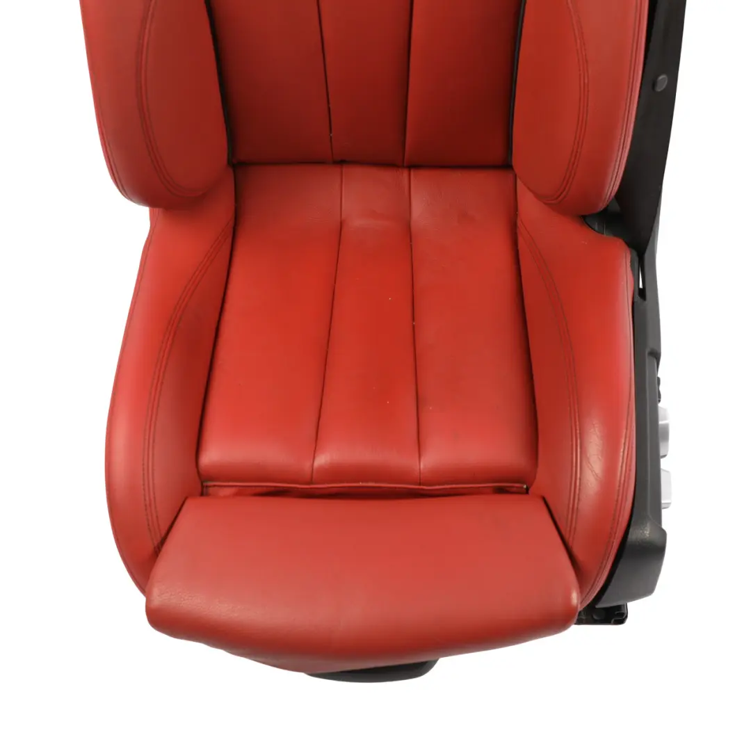 BMW F33 Sport Red Korallrot Leather Interior Front Left N/S Seat Heated Memory - SKU 7327669 - Part number 7327669
